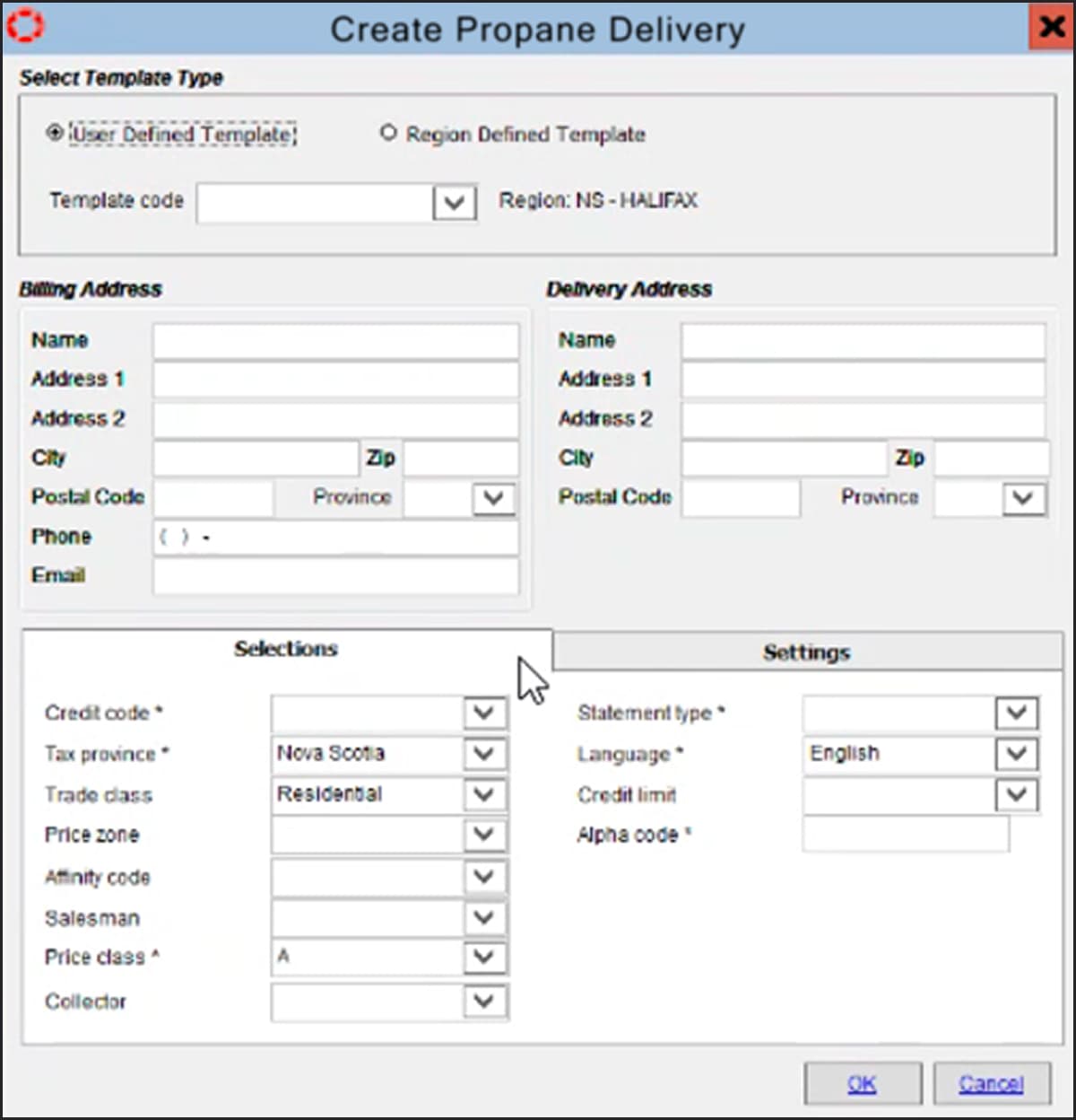 Avenir legacy system